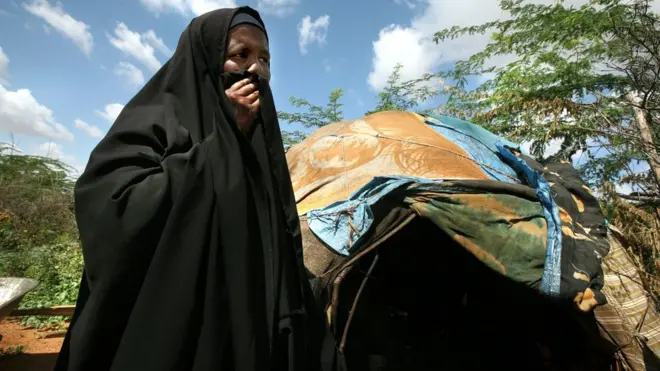 Haadha baqattuu Kaampii baqattootaa Daadaab keessa