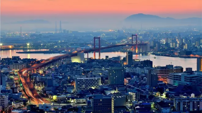 تعد كيتاكيوشو حاليا واحدة من أكثر المدن خضرة في آسيا