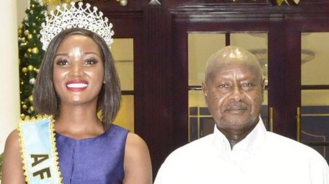 Musevini say Abenakyo dey truly tall and beautiful