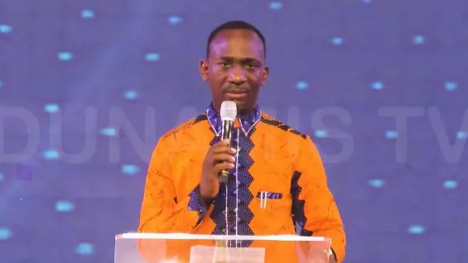 Pastor Paul Enecnhe of Duanmis church na late Osinchi pastor