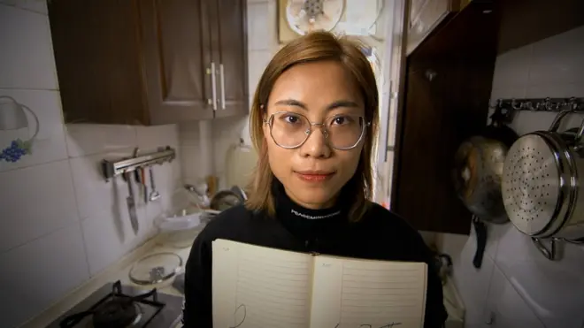 潘潤萍在一家餐廳酒吧上班。