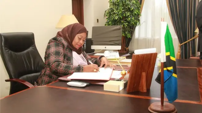 Makamu wa Rais wa Jamhuri ya Muungano wa Tanzania, Samia Suluhu Hassan