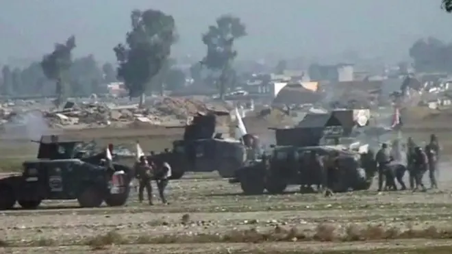 القوات العراقية تستعيد السيطرة على طريق رئيسي بين الموصل وتلعفر