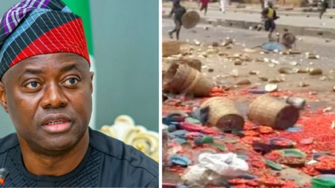 Oyo state govnor Seyi Makinde don order curfew for di area