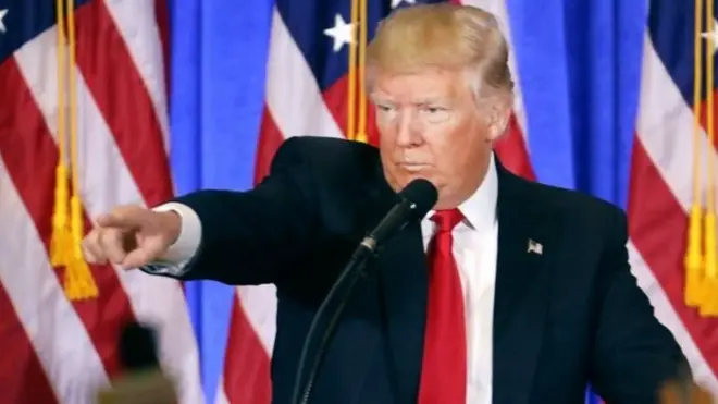 ترامب حدد بعض النقاط المتعلقة بسياسته الخارجية