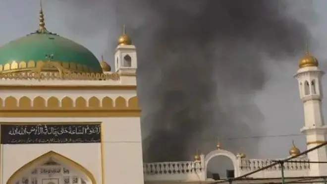 यूपी में संभल का शाही जामा मस्जिद 