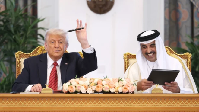  هل جاء دخول قطر تحت المظلة الأمنية الأمريكية ضمن سيناريو قوي الحبكة؟ - مقال في النيوزويك