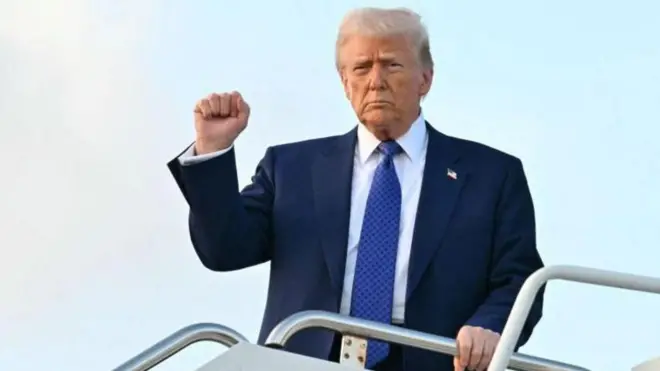 የአሜሪካው ፕሬዝዳንት ፕሬዝዳንት ዶናልድ ትራምፕ