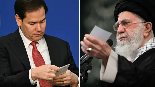 خامنه‌ای و روبیو هر دو امروز درباره مذاکرات صحبت کرده‌اند