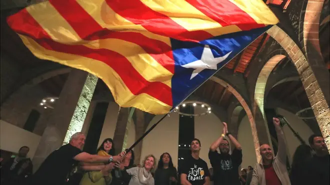 bandera catalana.