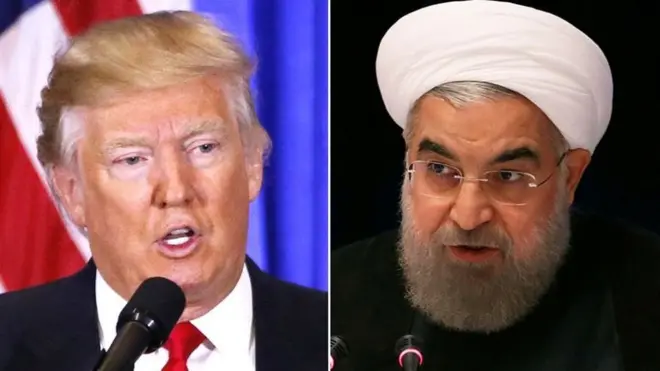 Donald Trump ve Hasan Ruhani