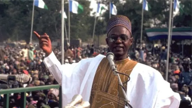 Alhaji Shehu Shagari die on Friday for di age of 93 year old