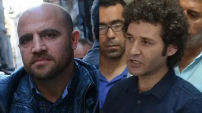 İnan Kızılkaya (solda) ve Zana Bilir Kaya