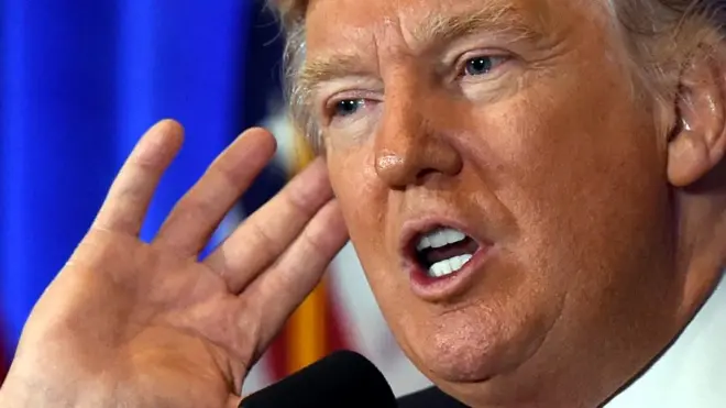 قال ترامب إن كلينتون "مذنبة بلا شك"