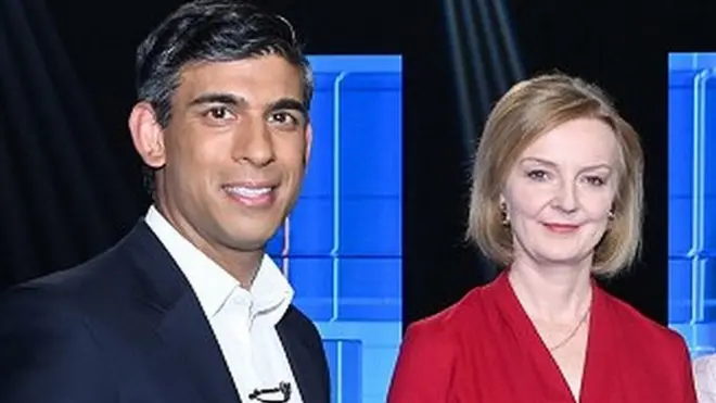 ऋषि सुनक, लिज़ ट्रस