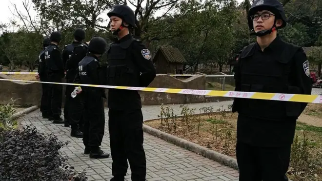 Полиция оцепила зоопарк после инцидента с мужчиной, упавшим в клетку тигра