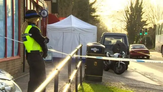 Mesto na kome je pronađeno beživotno Bisonovo telo