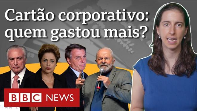 Fotosaposta esportiva blazeTemer, Dilma, Bolsonaro e Lula; repórter Mariana Schreiber e o texto: cartão corporativo - quem gastou mais?