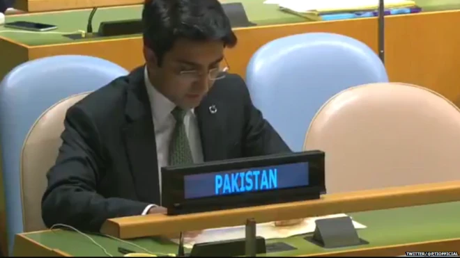 संयुक्त राष्ट्र महासभा में पाकिस्तान के प्रतिनिधि