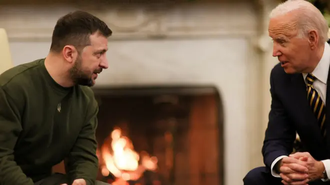 Зеленський і Байден