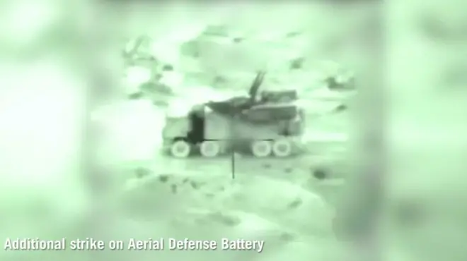 بالفيديو: إسرائيل تضرب "أهدافا إيرانية" في سوريا