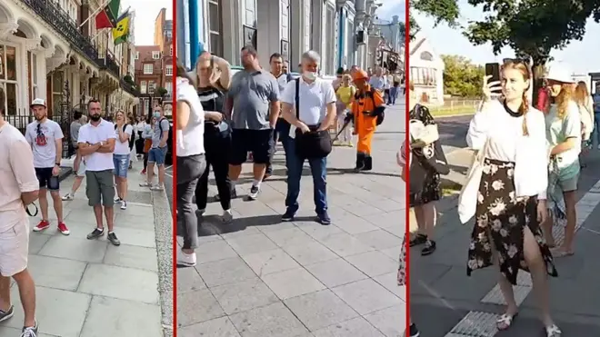 За рубежом люди стоят в очередях, чтобы проголосовать за президента Беларуси.