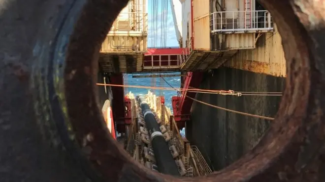 The Nord Stream 2 pipeline in the Baltic Sea has divided Europe and infuriated the US