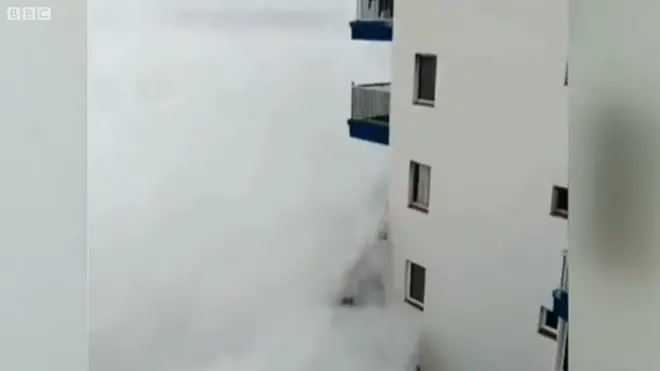 Talas udara terasu hotele