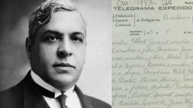 Aristidescasino hunterSousa Mendes and a telegram from Portuguese dictator Salazar