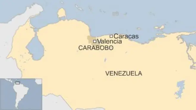 Map of Venezuela