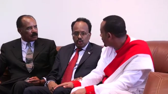 Abiy Axmed ayuu ahaa hogaamiyihii soo qaaday in hal hogaan ay yeeshaan