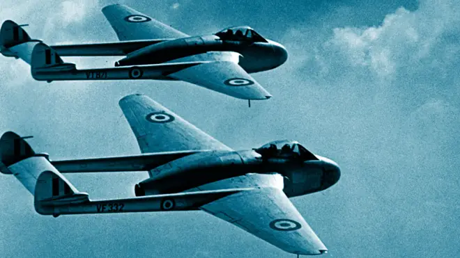 Aviones Vampire