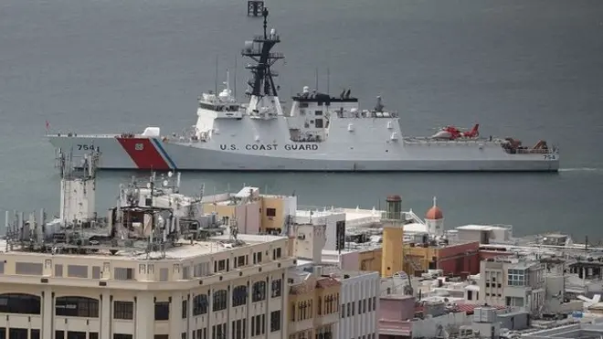 Los buques estadounidenses deben trasladar la ayuda desde Florida hasta Puerto Rico.