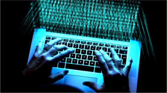 Cyber crime stock image.