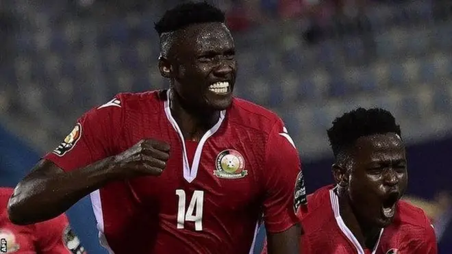 Kenya watakuwa wanamtegemea mshambuliaji Michael Olunga kuivunja ngome ya Senegal