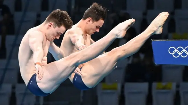 Tom Daley and Matty Lee