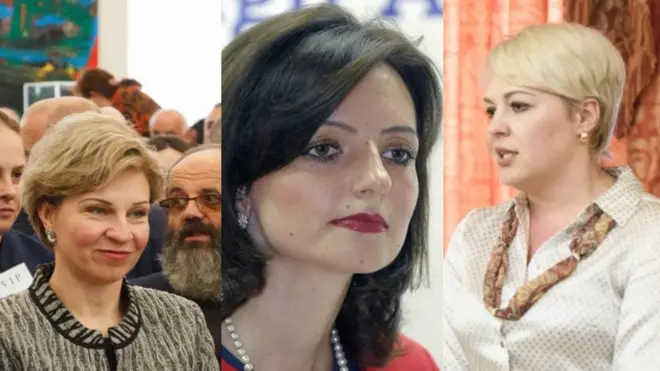 Жінки-посли України: в Угорщині - Любов Непоп, Естонії - Мар'яна Беца та у Великій Британії Наталія Галібаренко.