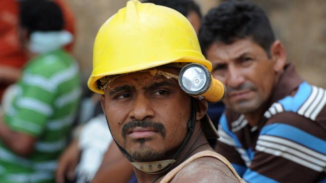 Minero en Honduras (archivo)