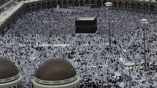 سنہ 2005 میں حج کے مناظر