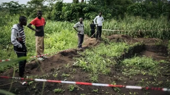 Moja ya Kaburi yanayoelezwa kuzikwa watu wengi