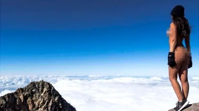Девушка утверждает, что восхождение на Таранаки стало одним из самых сильных ощущений в ее жизни
