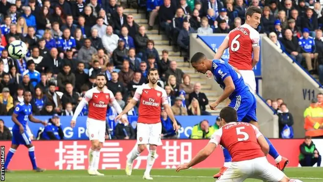 Youri Tielemans yatsinze igitsindo ca mbere ca Leciester ku munota wa 59