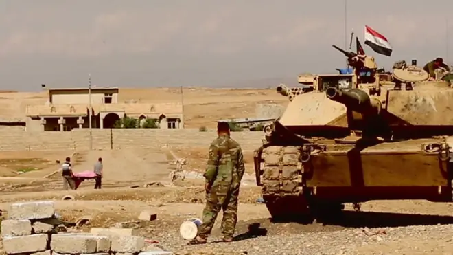 ارتش عراق مناطق بیشتری در حومه موصل را تصرف کرده.