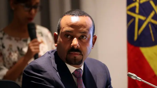 Mr Abiy said in a statement that a "red line" had been crossed