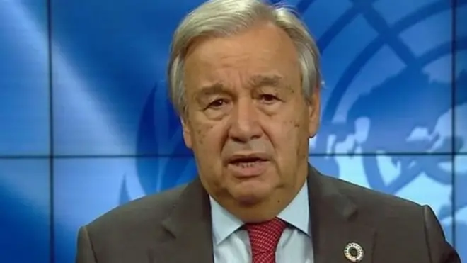 Barreessaa ol-aanaan UN Antooniyoo Guutereez