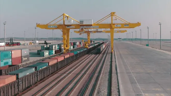 Puerto seco en Khorgos