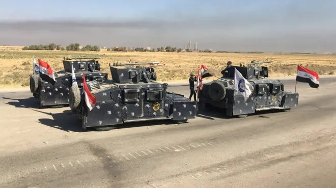 Irak zırhlı araçları