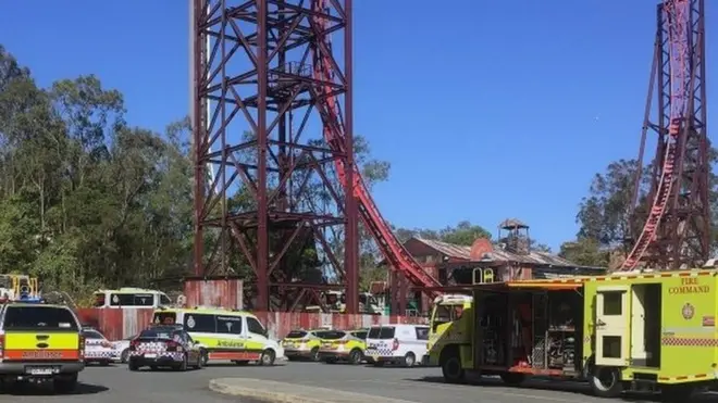 El parque se promociona como el más grande de Australia.