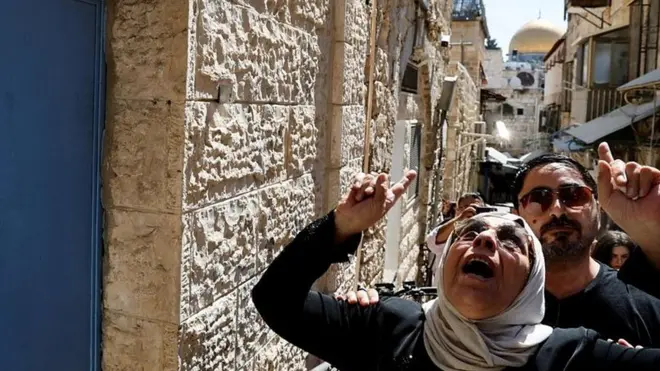 "يستهدفون هذا البيت لأنه يطل على قبة الصخرة"