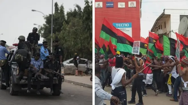 Ndị uweojii nọ n'Anambra kwuru ndị otu IPOB were mma merụọ ndị otu ha ahụ
